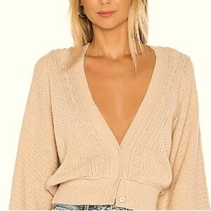 ADORABLE Free People Cardigan